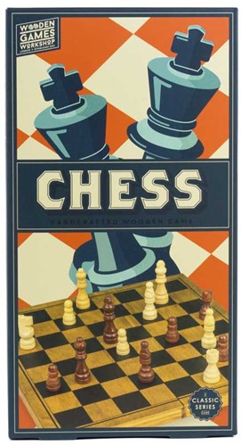 Chess Holz Schachspiel Strategie Brettspiel für Kinder und Erwachsene