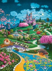 Castorland Puzzle Cinderella Schloss - 100 Teile Spielzeug