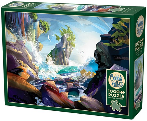 Cobble Hill Coastal Waves -  Teile-2