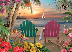 Cobble Hill Puzzle Island Paradise 500 Teile Puzzle Erwachsene