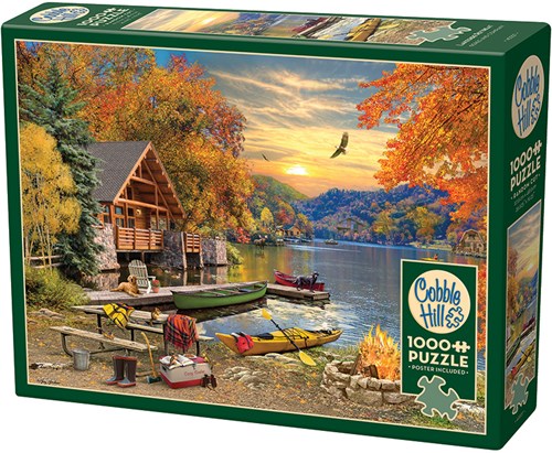 Cobble Hill Rückzugsort am See - 1000 Teile-2