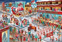 Cobble Hill Die Parade des Weihnachtsmanns - 2000 Teile