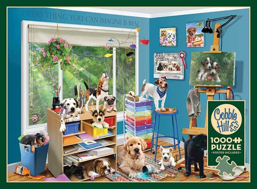 Cobble Hill Studio Pups - 1000 Teile-2