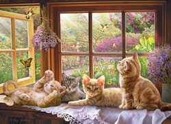 Cobble Hill Puzzle Sunbeam - 500 Teile Tiere Puzzle