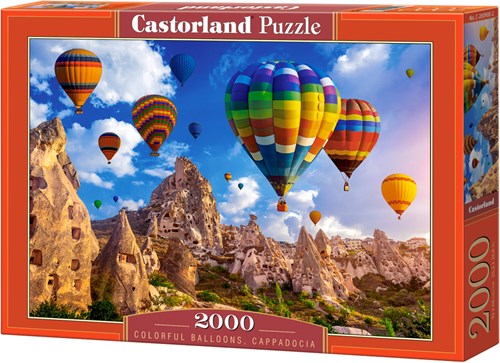 Castorland Puzzle Colorful Balloons Kappadokien - 2000 Teile Jigsaw-2