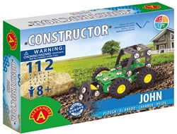 Alexander Toys Constructor – John (Schneepflug) – 112 Stück