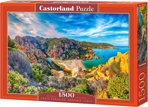 Castorland Costa Paradiso, Sardinien, Italien - 1500 Teile-2