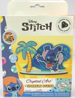 Craft Buddy Bastelset Stitch Wave Sparkle Scene - kreatives Spielzeug