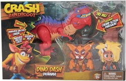 Bandai Crash Bandicoot Dino Dash Diorama Spielzeugfigur mehrfarbig