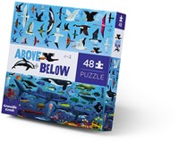 Crocodile Creek doppelseitiges Puzzle Sea & Sky - 48 Teile