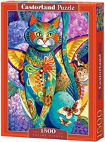 Castorland Puzzle Feline Fiesta - 1500 Teile Katzen Motiv-2