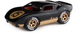 Playforever - Spielzeugauto Ken Cave schwarz - Retro Design und Spielspaß