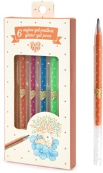 Djeco Glitter Gelstifte Set - Schreiben und Zeichnen für Kinder