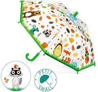 Djeco Kinderregenschirm Forest Friends - stabiler Schutz für Kinder-2