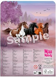 Depesche Stickerbuch Miss Melody mini Sticker Fun Pferde kreativ
