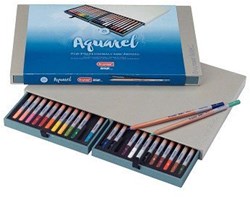 Bruynzeel Aquarellstifte Set 24 Stück für kreatives Zeichnen
