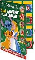 Disney Adventskalender 5-in-1 mit Geschichten und Aktivitäten für Kinder