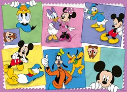 Nathan Puzzle Disney Mickey Mouse bunte Welt 45 Teile Karton