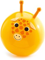 Djeco Hüpfball gelb - Jumpy Gigi Springball Spielzeug