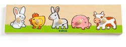 Djeco Holzpuzzle Farm'n'co - Bauernhof Spielzeug FSC 100%