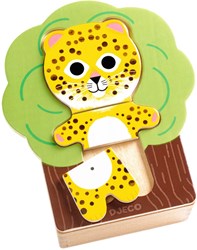 Djeco Holzpuzzle Arbramix - FSC 100% nachhaltiges Spielzeug