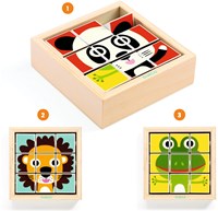 Djeco Holzpuzzle Tournanimo - Lernspielzeug FSC Holz-3