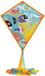 Djeco Drachen Kinderspielzeug Ocean - bunter Drachen Spaß