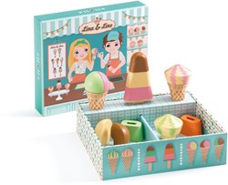 Djeco Spielzeug Set - GOURMANDISES Lina & Lino - Rollenspiel