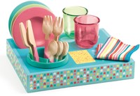 Djeco Spielgeschirr Set - Holzspielzeug für Kinderküche-2