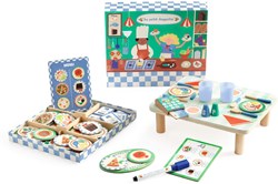 Djeco Spielzeug Restaurant Set - Rollenspiel für Kinder - FSC Holz