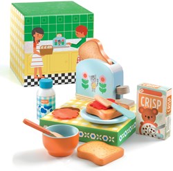 Djeco Holz Frühstücksset Spielzeug - Rollenspiel - FSC 100%