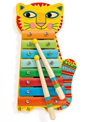 Djeco Metallophon Animambo FSC 100% - Musikinstrument für Kinder