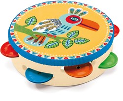 Djeco Musikinstrument Tamburin - Holzspielzeug FSC