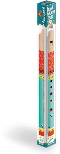 Djeco Holzflöte animambo FSC 100% - buntes Musikinstrument-2
