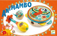 Djeco Musikset Tamburin Maracas Kastagnette FSC Holz Kinder-3