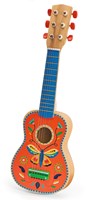Djeco Spielzeuggitarre 6 Metallsaiten klein FSC 100% Musik-2