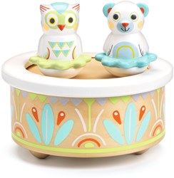 Djeco Musikspieluhr BabyMusic FSC Holz Musikspielzeug