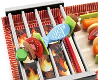 Djeco Küchenspielzeug Joe & Max Grill - Holz BBQ Set für Kinder-2