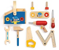 Djeco Holz Werkzeugkasten Minibrico Spielset für Kinder-3
