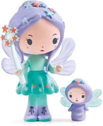 Djeco Puppen Spielset Tinyly Belle & Lule - Fantasie Spielzeug