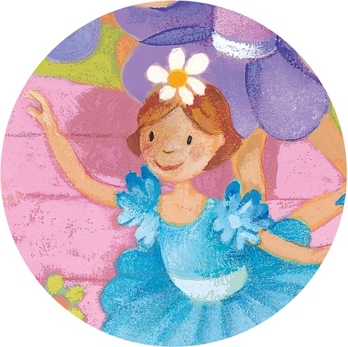 Djeco Puzzle Ballerina Blume - 36 Teile FSC Karton Kinderpuzzle-3