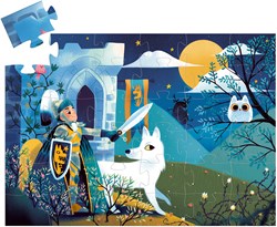 Djeco Puzzle Ritter Vollmond - 36 Teile FSC Karton