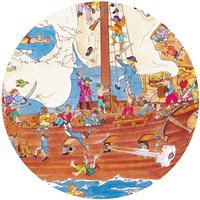 Djeco Puzzle Pirates - 100 Teile FSC Karton Beobachtungsspiel-3