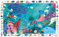 Djeco Beobachtungspuzzle Aquatic - 54 Teile - FSC Karton