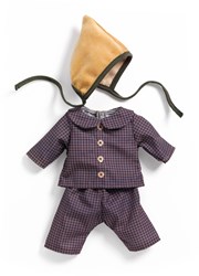 Djeco Puppenkleidung Ambre - Baumwoll-Outfit für Babypuppen Set