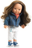 Djeco Puppenkleidung - blaue Jacke für Puppen - Djeco Spielzeugjacke-2