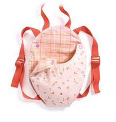 Djeco Zubehör Babypuppe Trage Lavender Puppenzubehör