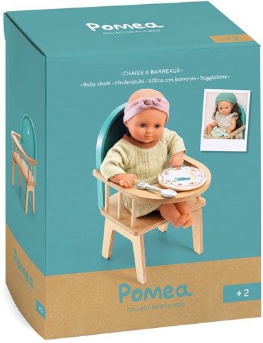 Djeco Zubehör Holz Puppenstuhl FSC 100% Babyzimmer-3