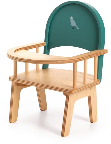 Djeco Zubehör Holz Puppenstuhl FSC 100% Babyzimmer