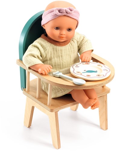 Djeco Zubehör Holz Puppenstuhl FSC 100% Babyzimmer-2